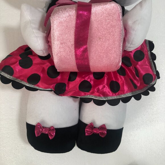 Hello Kitty Huge Plush 24" Tall Birthday Greeter Polka Dot Dress Collector NWT - Picture 4 of 8
